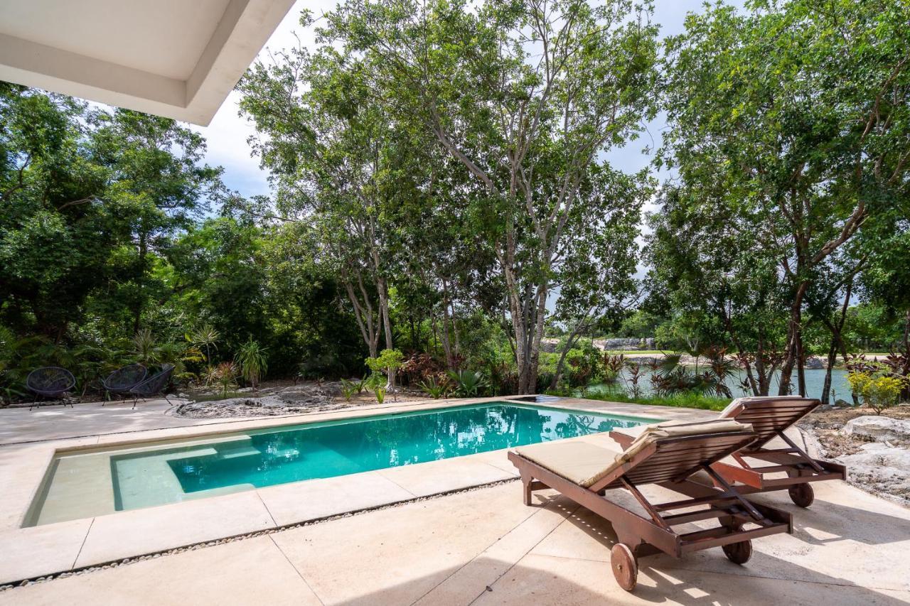 Tulum Country Club Private Villa With Pool 18 People Ngoại thất bức ảnh